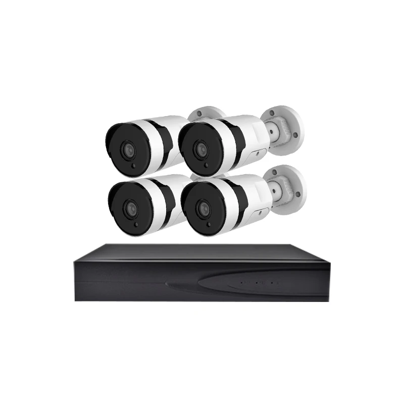4 канала 2 МП hd ночное видение 360 градусов ahd cctv наружная камера безопасности