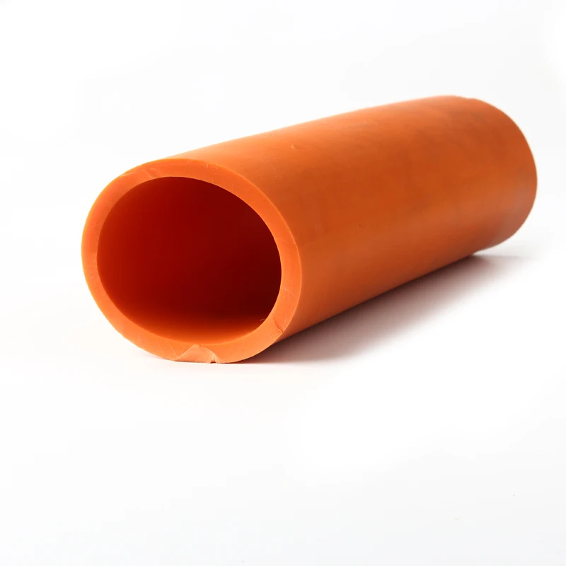 custom size vibration damp insulation round flexible silicone foam rubber tube hoses