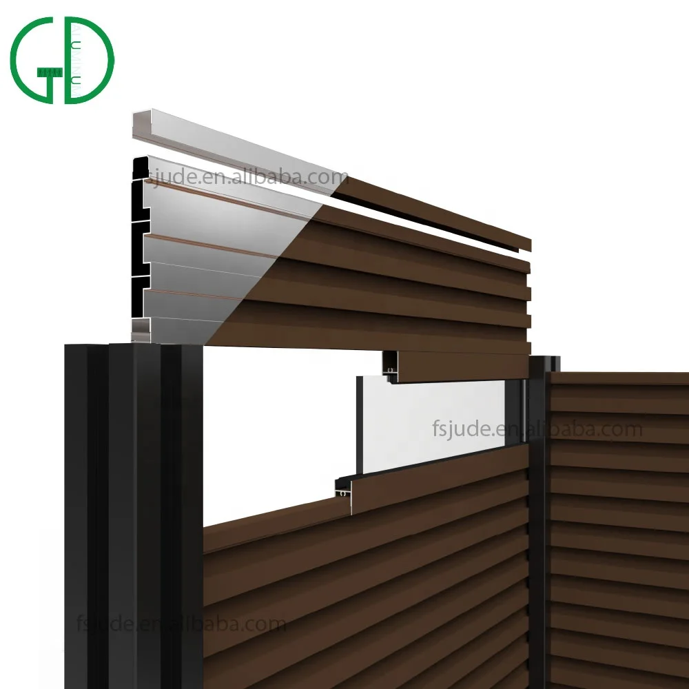 GD ogrodzenie vedacao valla aluminio recinzioni ferro zaun sichtschutz alu fence