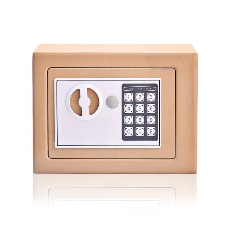 
New Model Kids Deposit Digital Time Hotel Steel Electronic Money HiddenJewelry Mini Wall Safe 