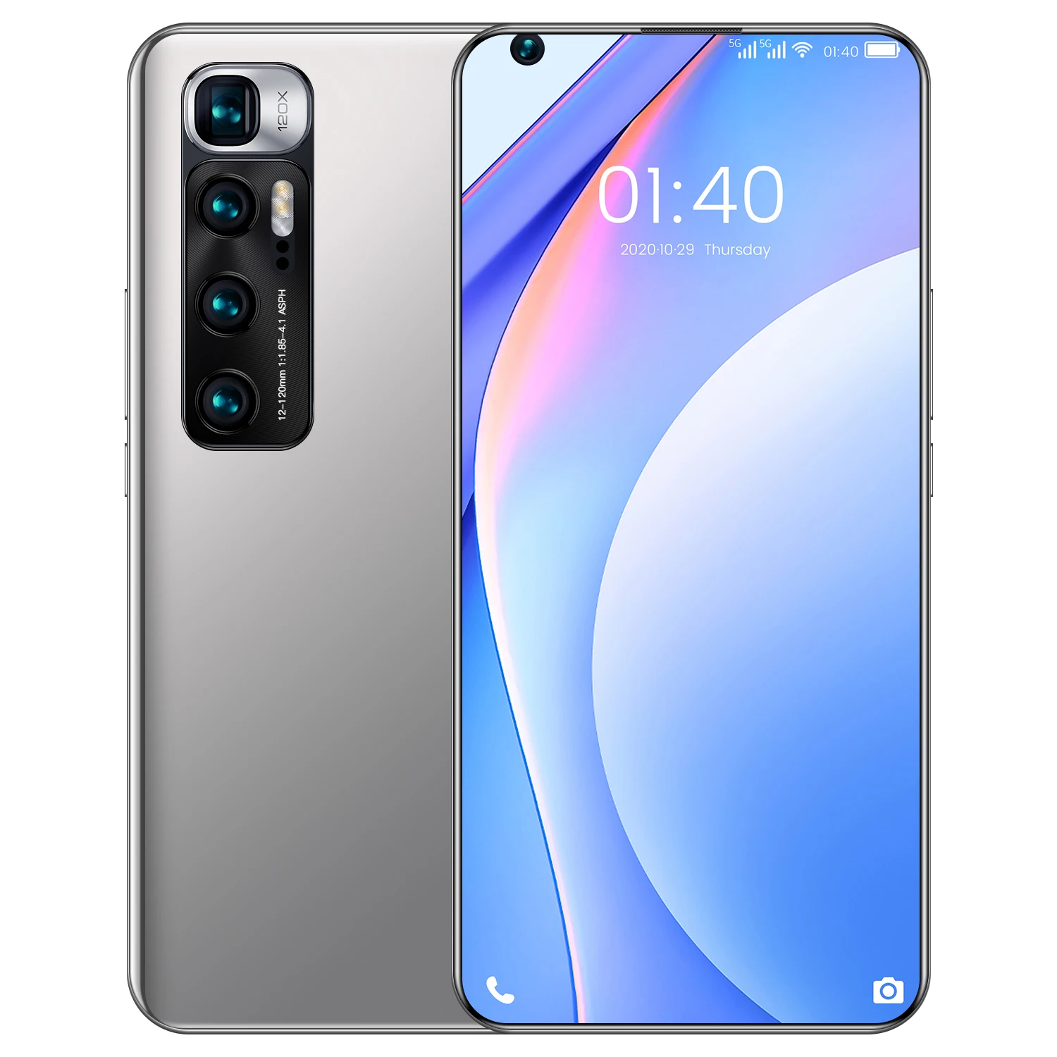  Прямая продажа с фабрики mi 10t pro 12 + 512G P40 мобильный телефон 6 53 дюймов Прямой полный дисплей Android 10 0