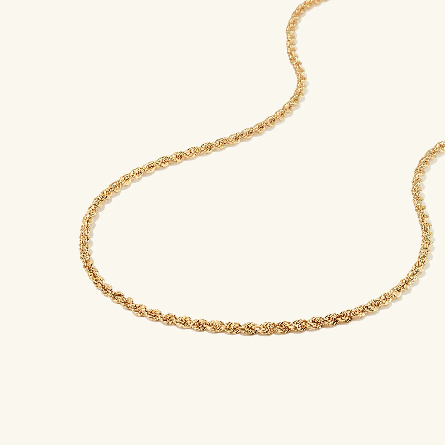 Hot selling simple hiphop style solid rose gold cuban link twisted rope stainless steel chain choker necklace