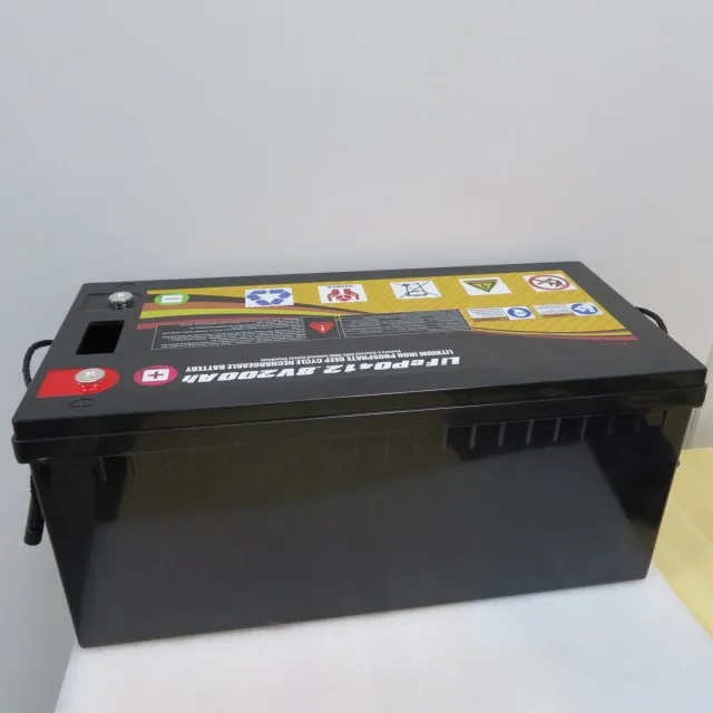 Long cycle life more than 2000 rechargeable battery 12v 200ah lifepo4 solar lithium battery for lead acid replacement