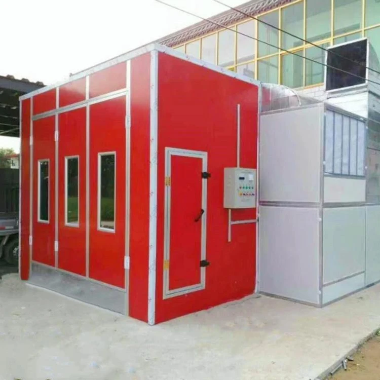 Customized size spray paint booth car baking oven for sale