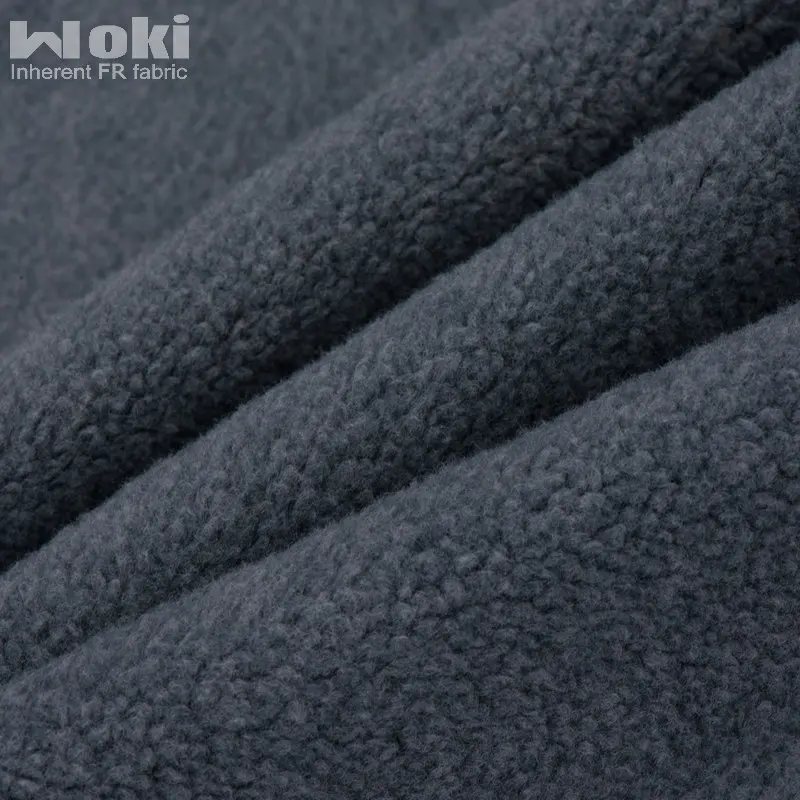  Огнестойкая модакриловая флисовая ткань 430gsm 60% Modacrylic 38% хлопок 2%