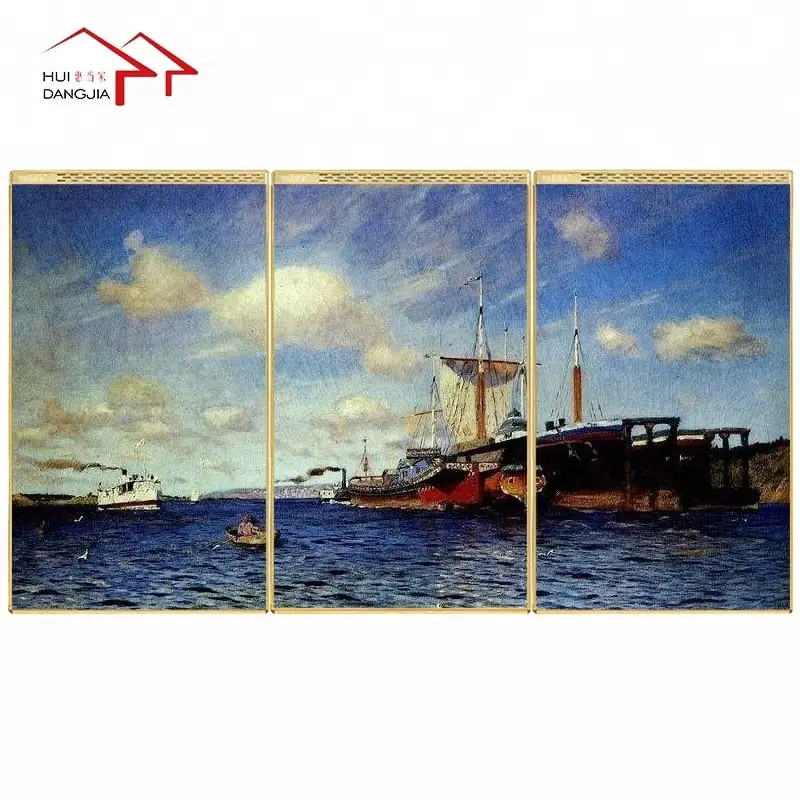 800W Radiant Heater Picture Infrared Heater Electric Far Infrared Heating Panel Wall Panel Convector Heater