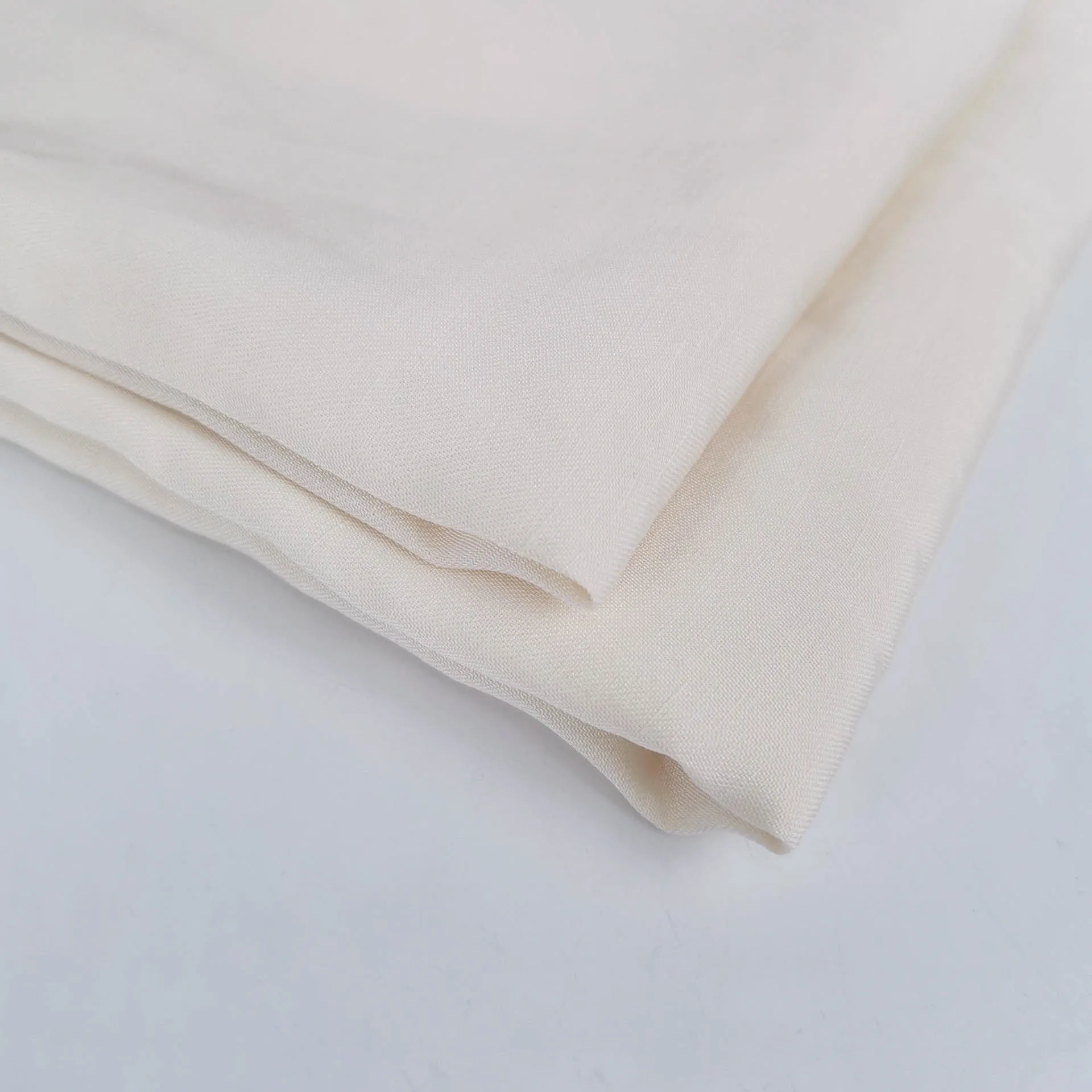 supplier wholesale eco-friendly downey custom twill white linen fabric