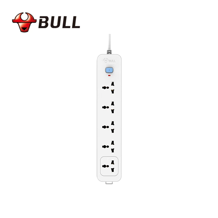
High quality Cambodia EU standard 5 way 3 m power cord extension extension lead power socket surge protector 