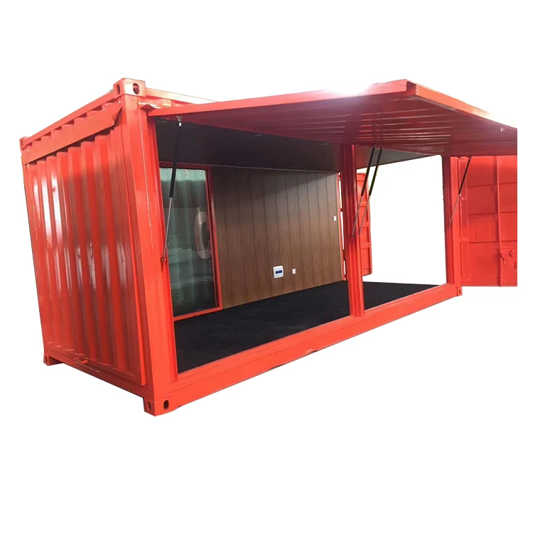 luxury portable 20ft prefab houses,movable customized modular homes house container