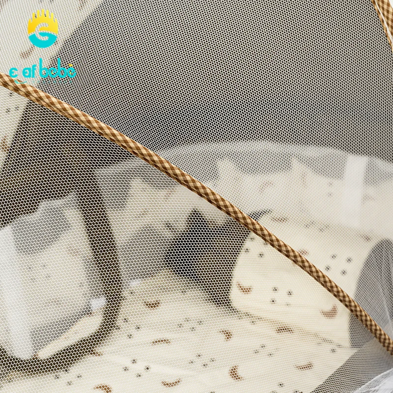 Environmentally children cot metal babi crib swing