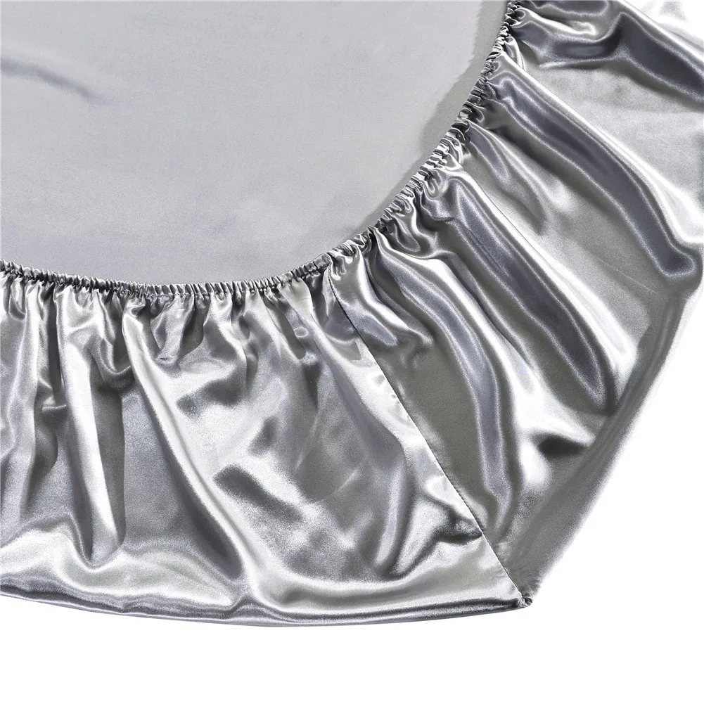 Оптовая продажа, чехол на матрас с защитой от пятен, 100% водонепроницаемый дышащий защитный матрас для кровати, Шелковый Водонепроницаемый защитный матрас с защитой от клещей