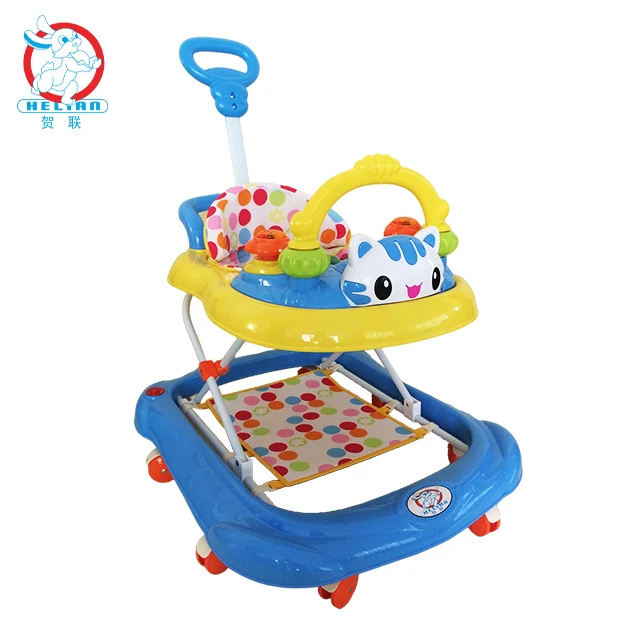 New Plastic baby walkers Music Lighting Multifunctional Toddler Chair 4 in 1 baby walker With Wheels