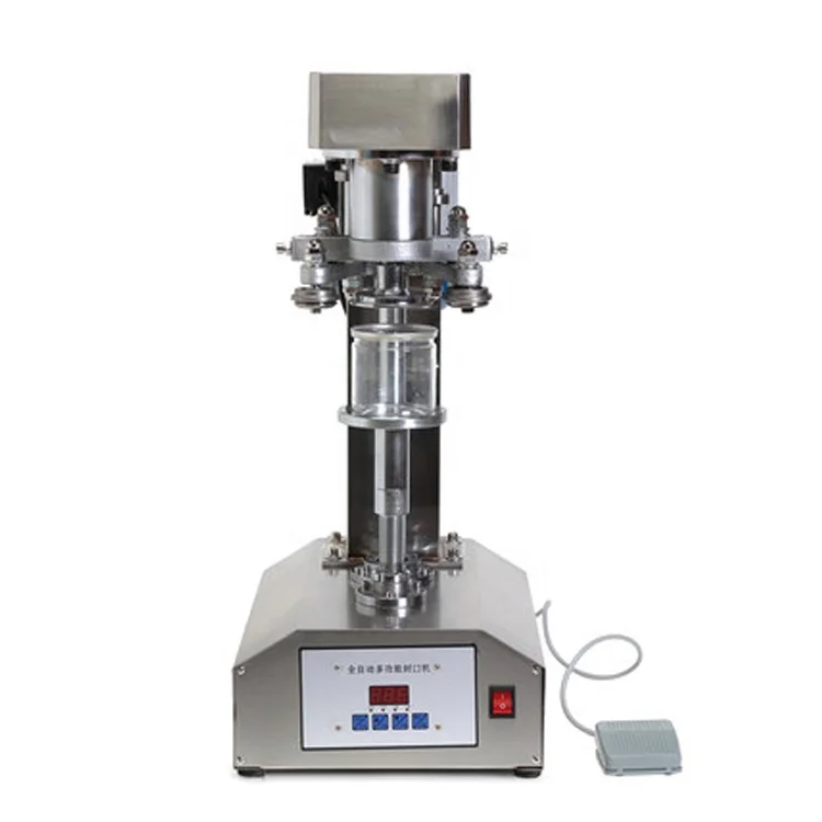 YTK-180 Fully Stainless Steel can sealing machine for soda beverage soft drinks