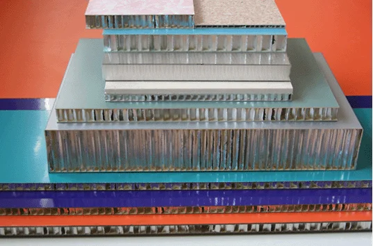 Aluwecan ACP aluminum honeycomb core sandwich plates decorative materials design panels