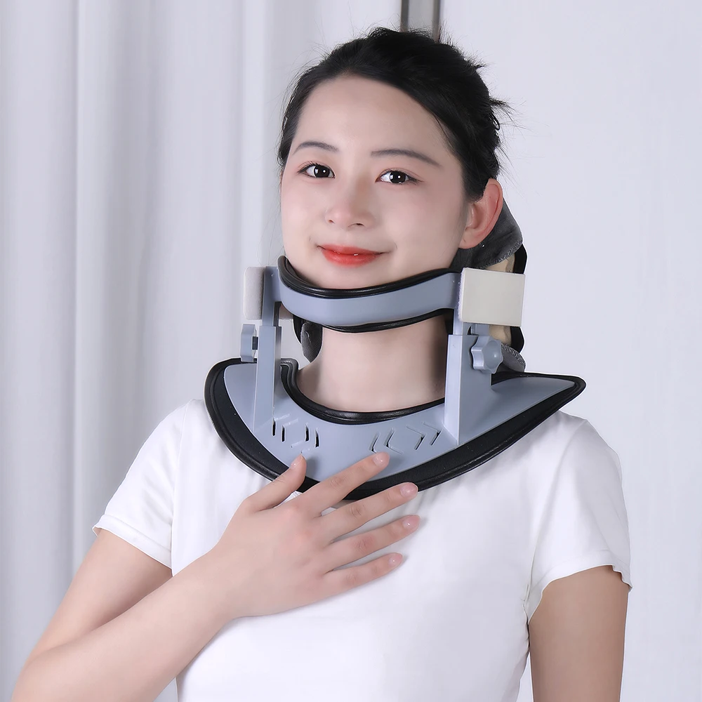 Adjustable Cervical Extrication Collar Orthopedic First Aid Neck Brace Hard Plastic Emergency Rescue Cervical Collar
