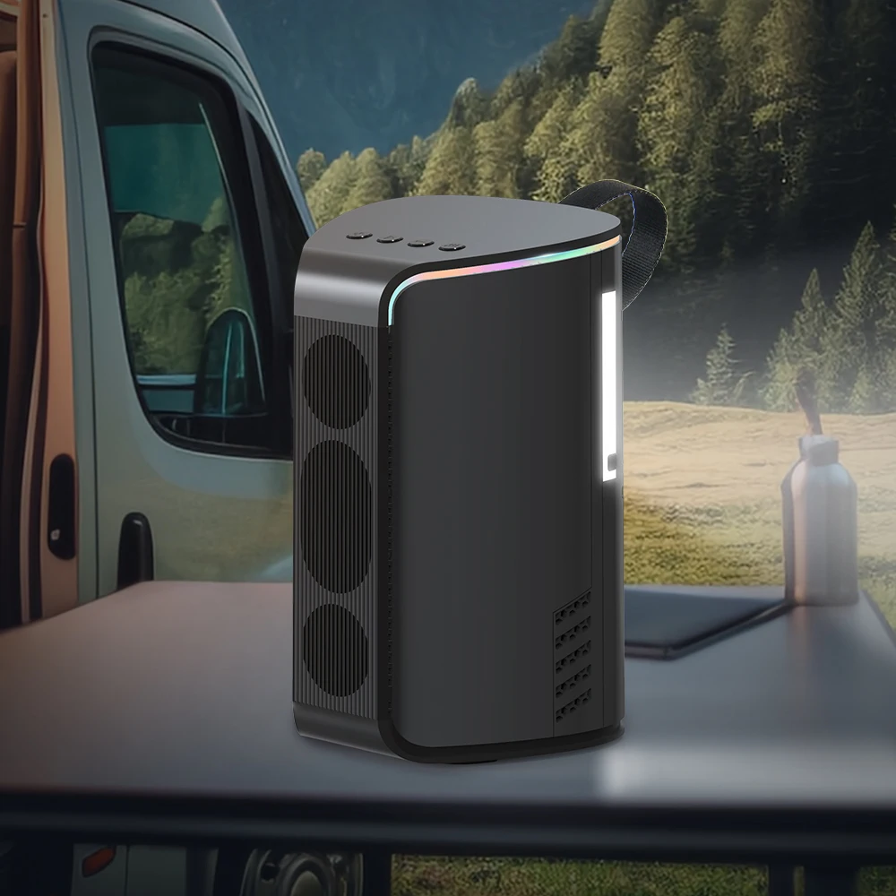 portable sounds power station with BT for Camping 300w Lifepo4 Outdoor solar Generator Charging power Banks