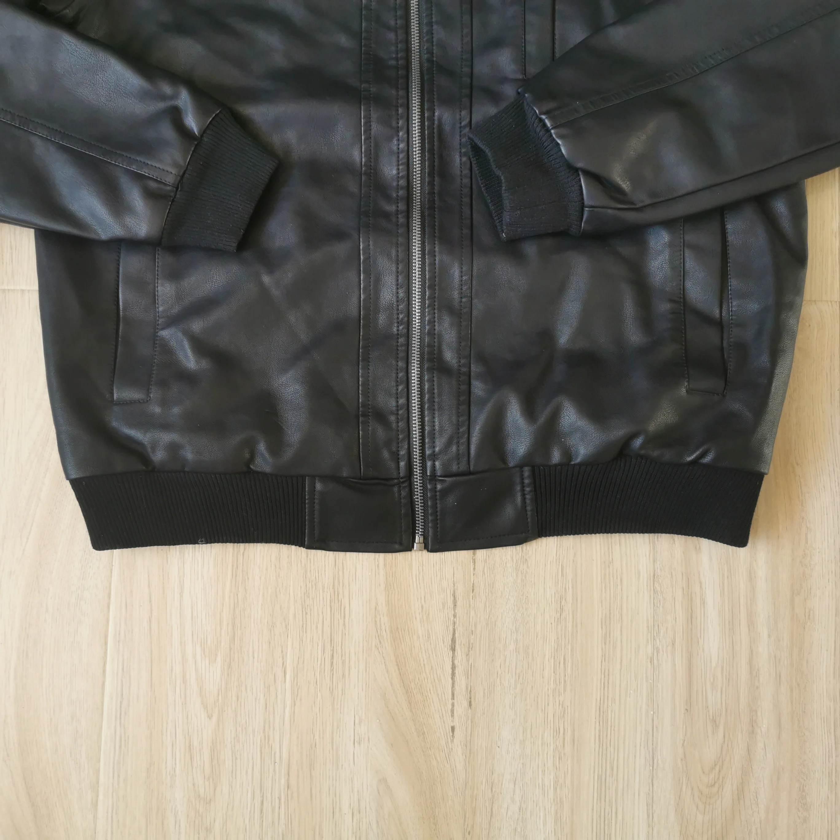 New Arrival Winter Custom Coats Motorcycle Men With Hood Leather Jackets