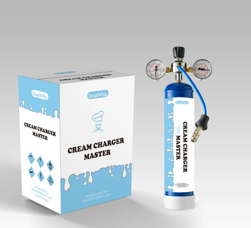0.95л Закись азота пищевой Смеющийся газ для десерта 580 г крем зарядные устройства