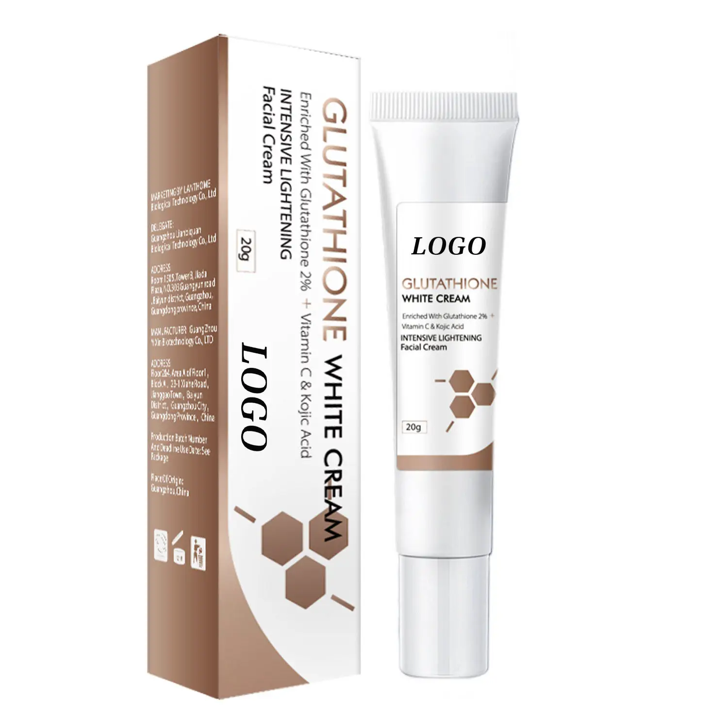 Wholesale Products Intensive Black Spot Removal Smoothing Moisturizing Glutathione Whiten Cream With Vitamin C & Kojic Acid