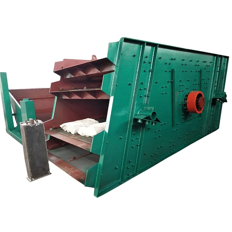 New Condition Multilayer Linear Vibrating Screen Machine Low Price Ore Washing Machinery for Mining for Wet Gravel Processing