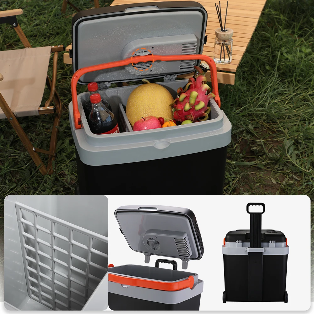 33 Liter Car Fridges Semiconductor Portable Ac Dc Powered Thermoelectric System Cooler And Warmer For Cars Homes jy-a-y