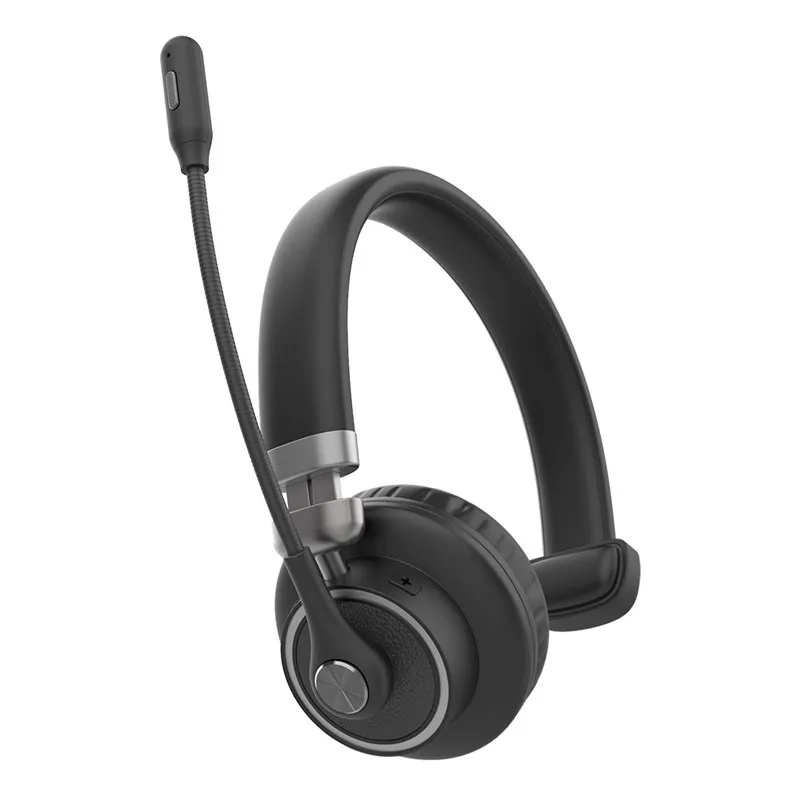 High End Mono Trucker Wireless Headphone Call Center Blue tooth Headset with Microphone