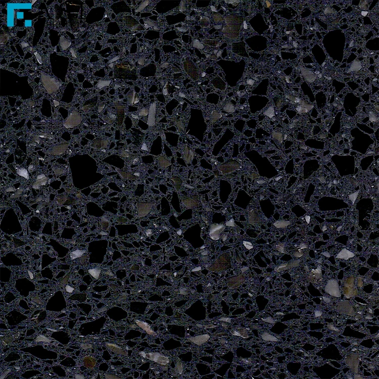 Factory Direct Terrazzo made with Italian White Cements Italian Machines Terrazzo Slab