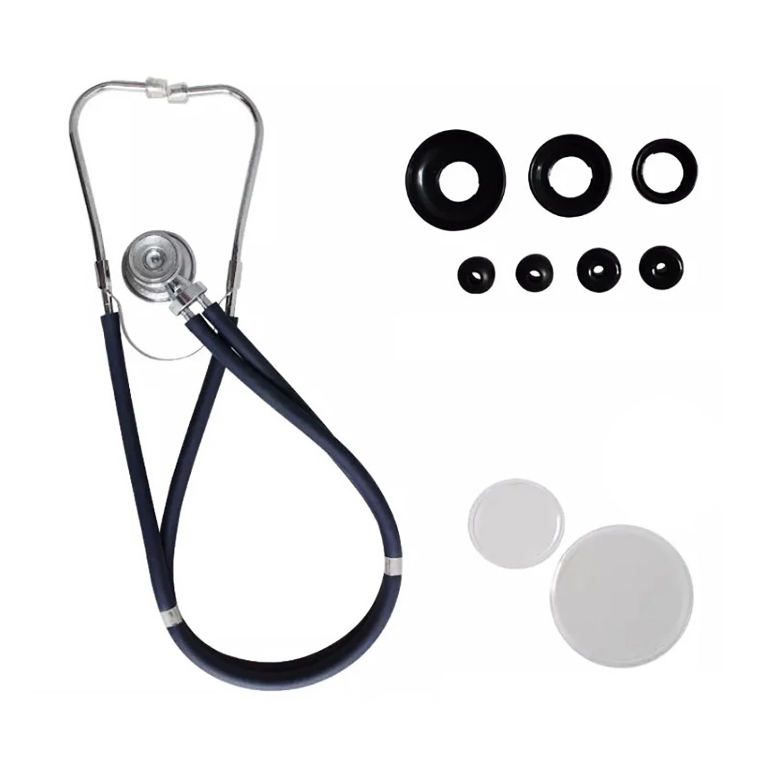 Ruiba 2024 New Product Dual Tube Stethoscope Medical Cheap Multifunction stethoscope Dual Tube Stethoscope case