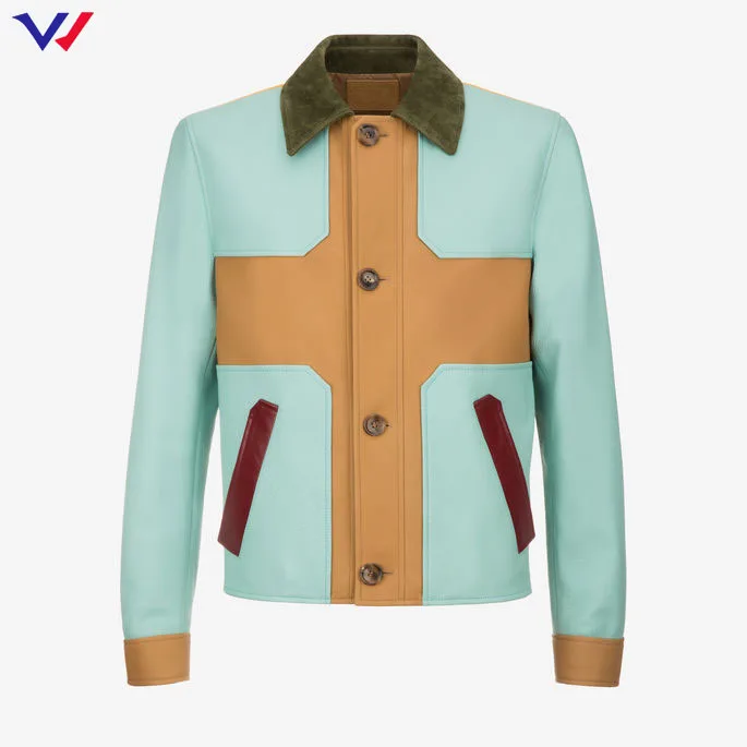 Мужские тёмные очки ретро изготовленным на заказ логосом замшевые воротник; Подходит для температуры дизайн Блузон теплая дешевая одежда куртка-бомбер колор блок изготовленный на заказ зимнее пальто