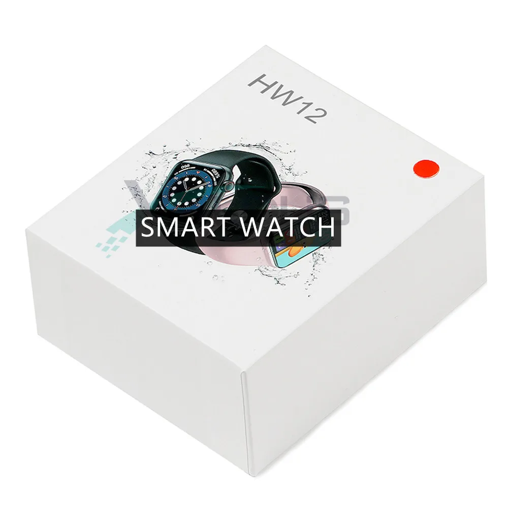 Dropshipping smartwatch low price reloj inteligente custom ce rohs smart watch 6 watch 7 series 6 bt call smart watch HW12