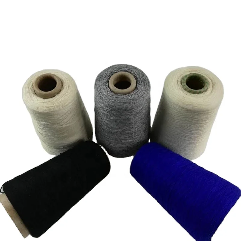 40Nm/2 Uniforms polyester wool lana blended knitting yarn