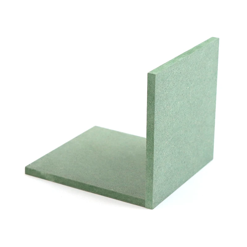 Factory Direct Sales 15MM E1 Grade With Two Side Sanded HMR Green MDF Board Price