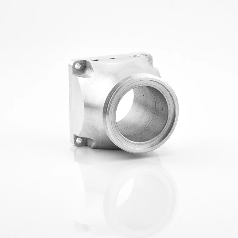 Custom CNC Machining Aluminum Gear Pump Flange