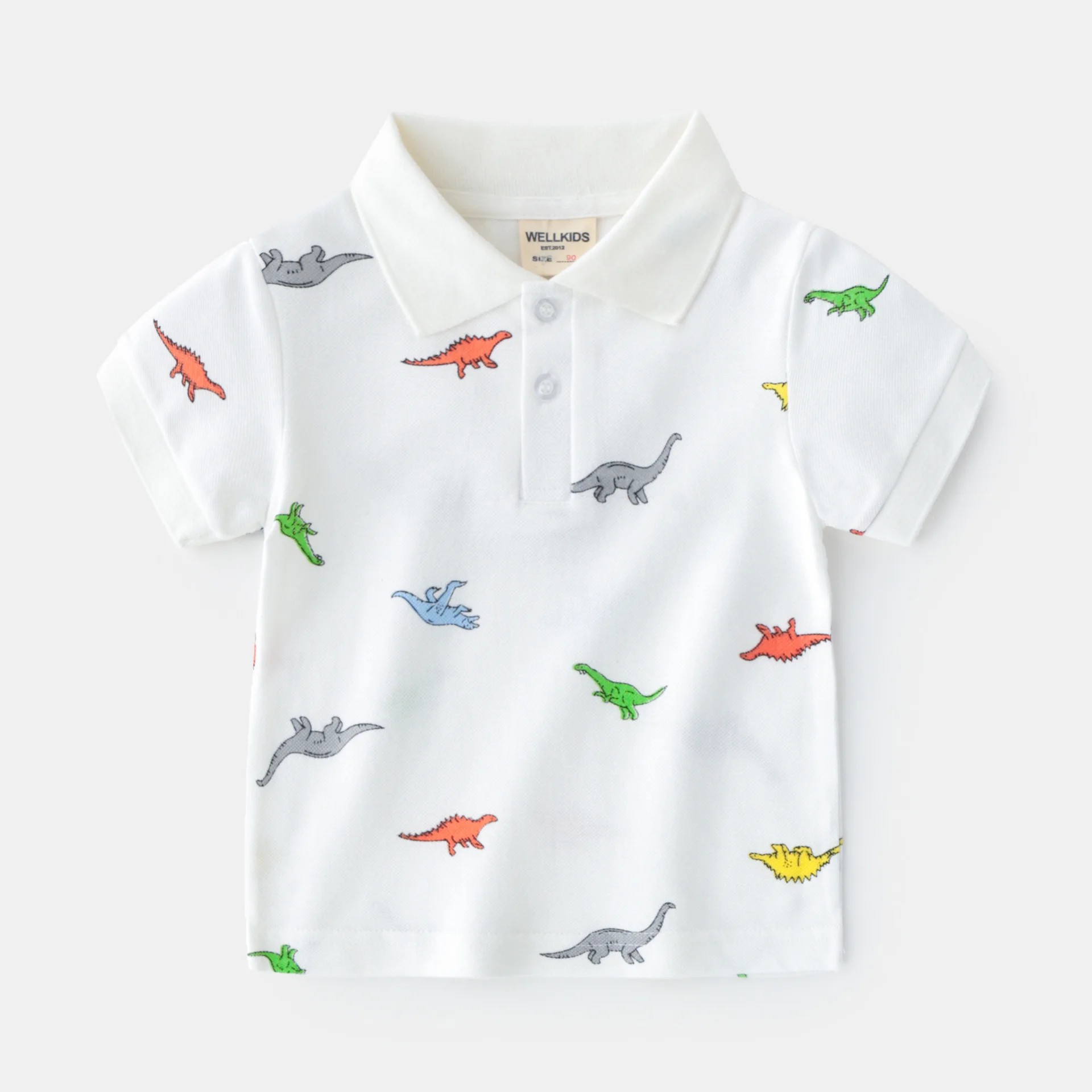 Wholesale Boys Summer Children Trendy Boys Summer Clothing New Design Kids Cotton Striped Short Sleeve Polo T- Shirt