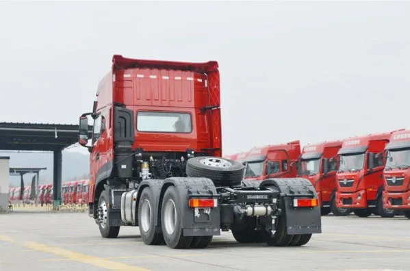 Tractor Trailer Truck Head 380hp Dump Tipper Truck Used Truck Tractor Head