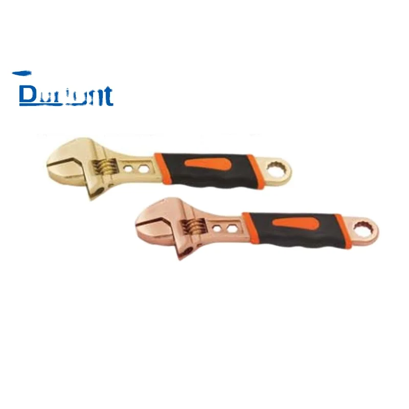 Non Sparking Non Magnetic Spark Proof Hand Tools Adjustable Wrench HEBEI BOTOU