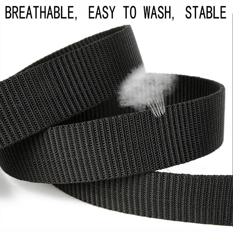 custom High Quality  nylon belt  for men outdoor tactical belt fashion  business casual  men belt
