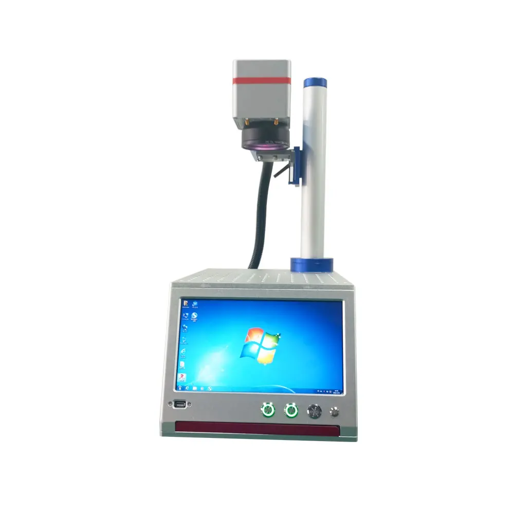 Portable Desktop Fiber Laser Marking Machine For Metal Easy To Operate And Marks Metal With Precision