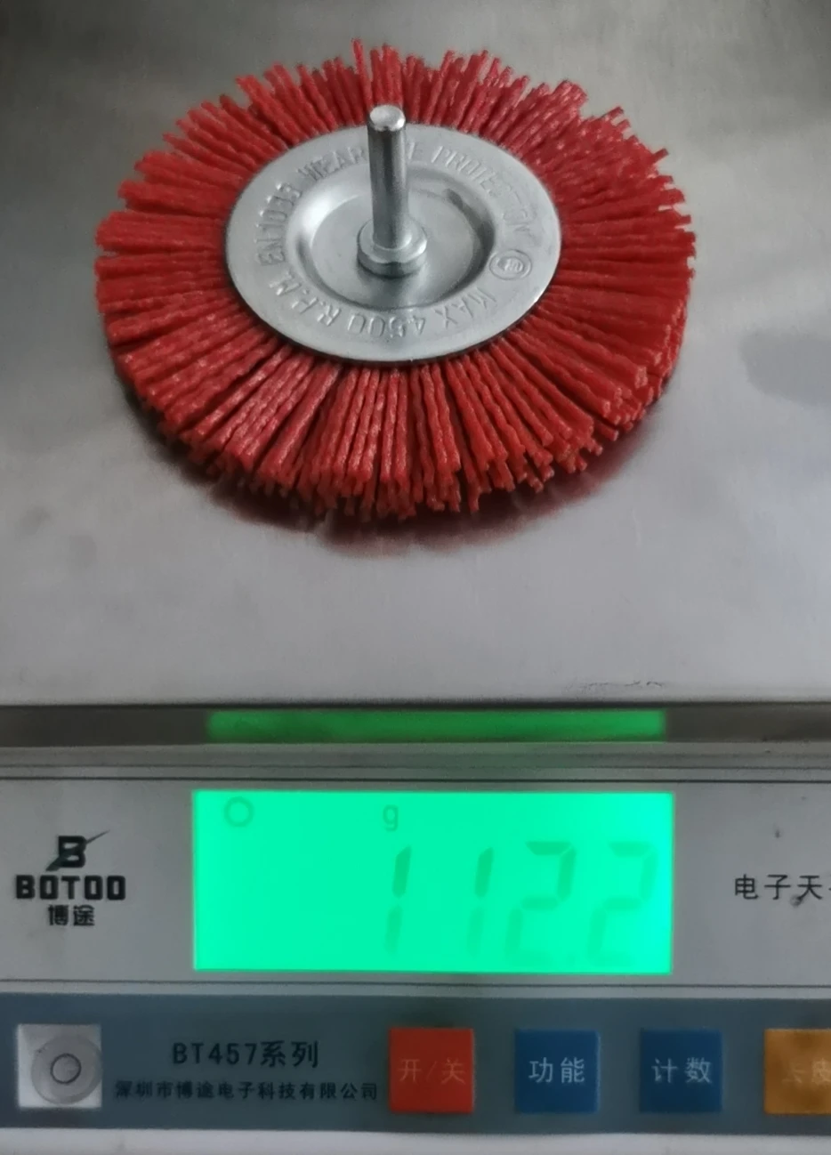 Abrasive Wire Nylon Wheel  Adhesive Brush Wood Polishing Tool  For Angle Grinders