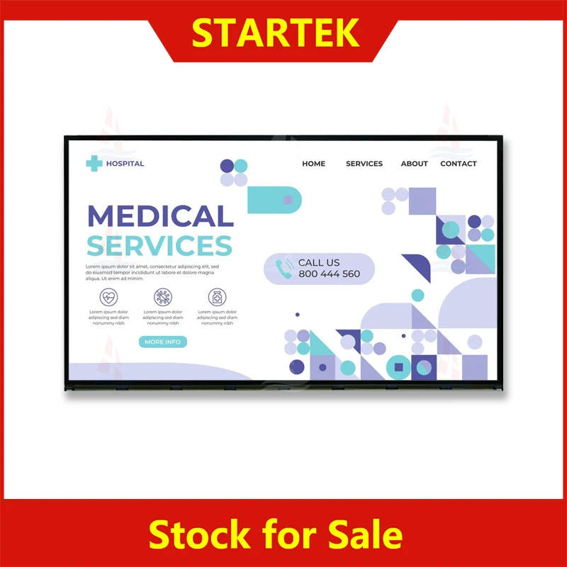 27'TFT LCD 3840x2160 EDP interface 27 inch IPS industrial display module panel