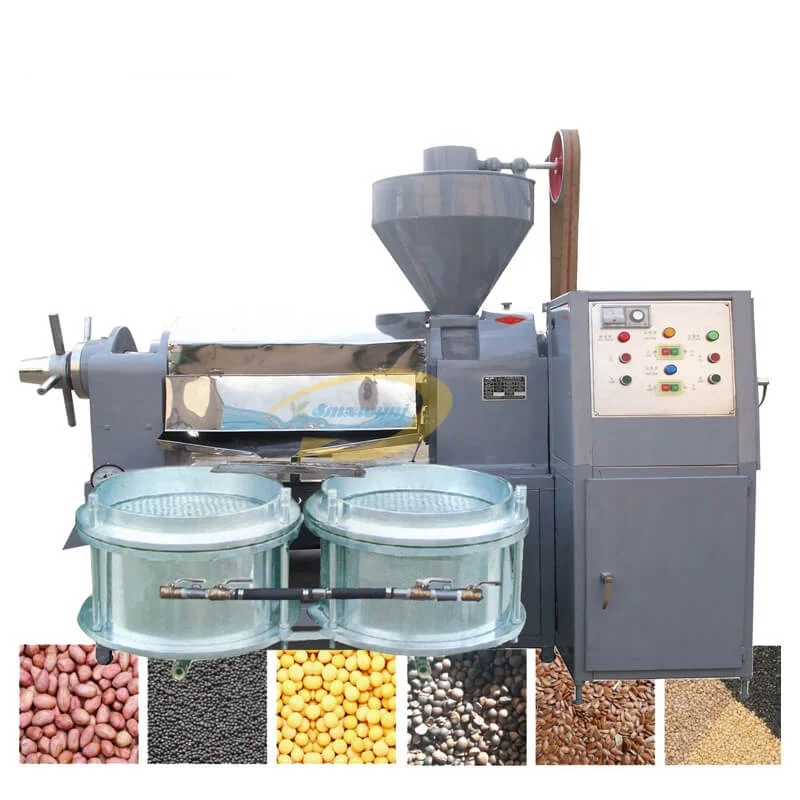 6yl-95 model screw oil press 200-250kg/h btma palm oil mill machine production line oil press machine with filters