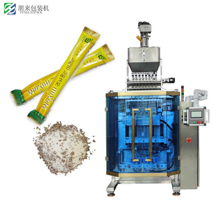 Multifunction High speed automatic vertical multi lane 5g 7g sugar salt granule packing machine