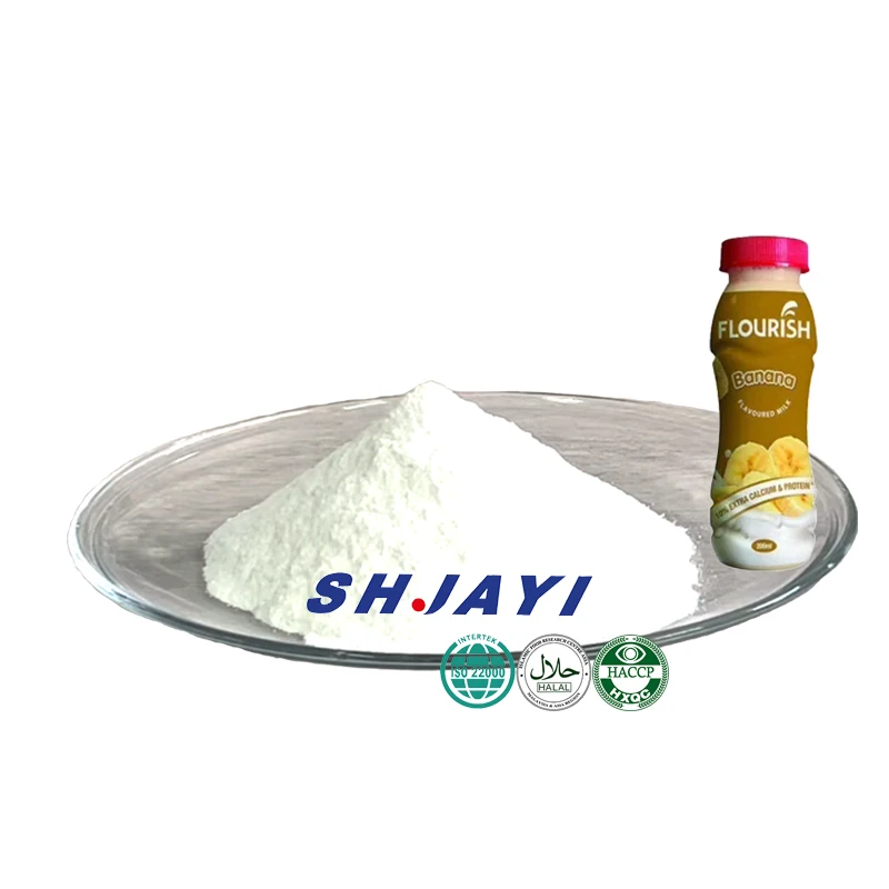 Made In China Food Additives Emulsifier Thickener Stabilizer For UHT Butterscotch Flavored Milk Drink Mass Production