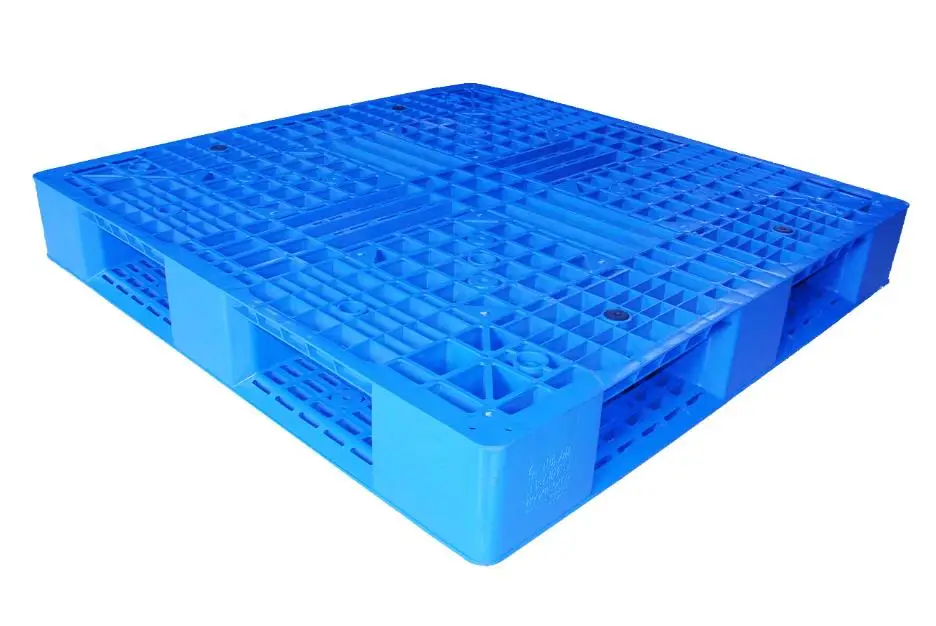 1100*1100*150 Warehouse Industrial Heavy Duty ISO Plastic Pallet for Storage