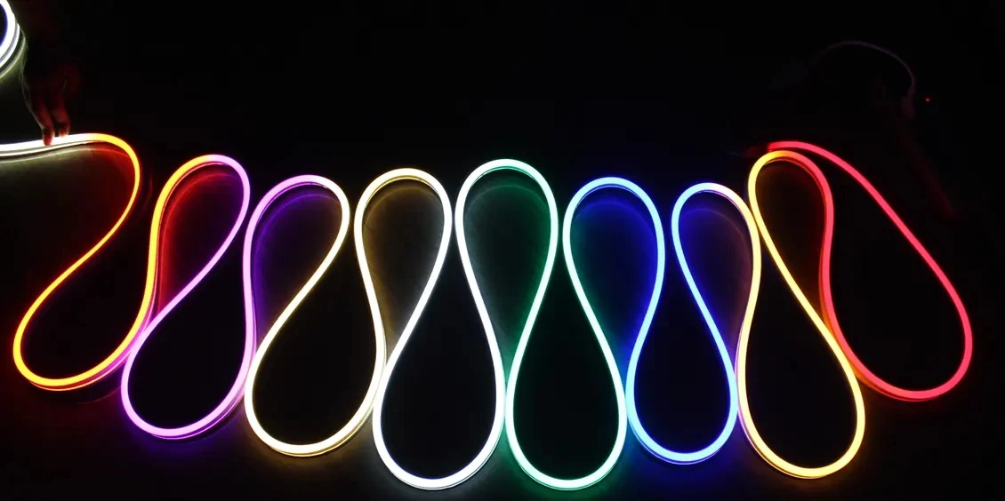 christmas lights outdoor decoration waterproof led neon strip