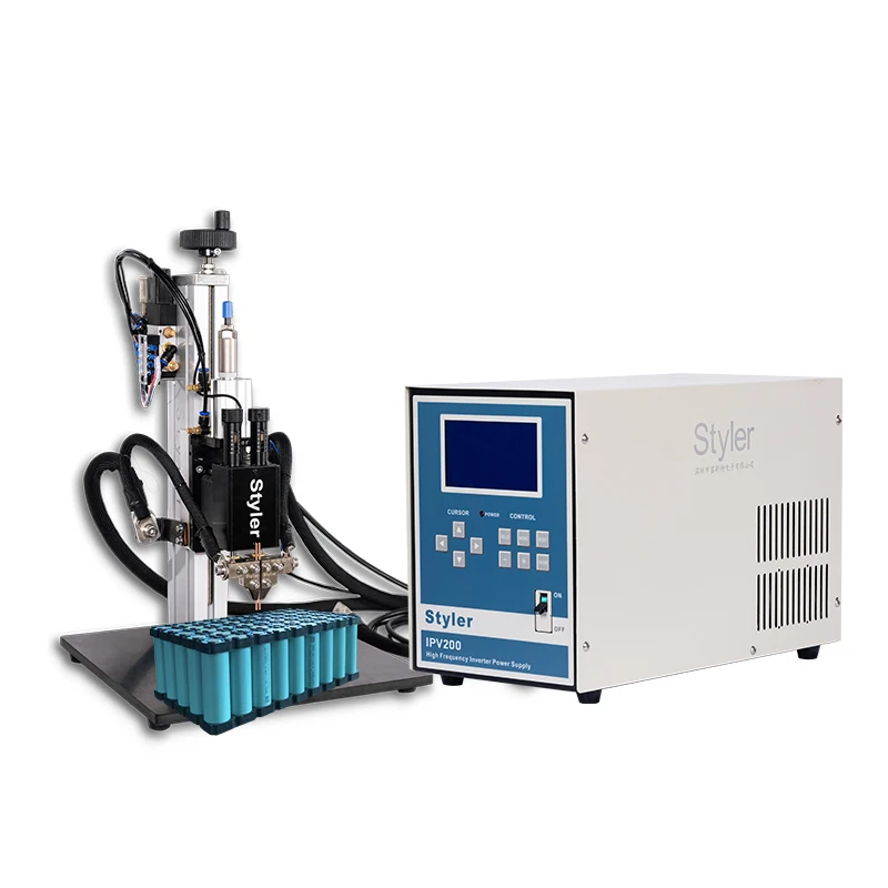 Portable DC Manual Spot Welding Machine EV Lithuim Ion Battery Pack Spot Welder