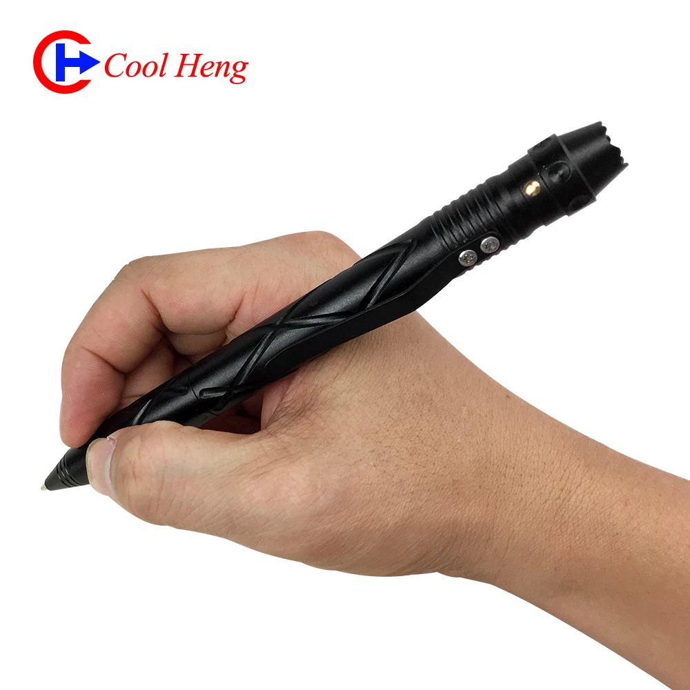 
Wholesale Can Customized LOGO multifunctional Self defense tactical Defense Pen with LED light 