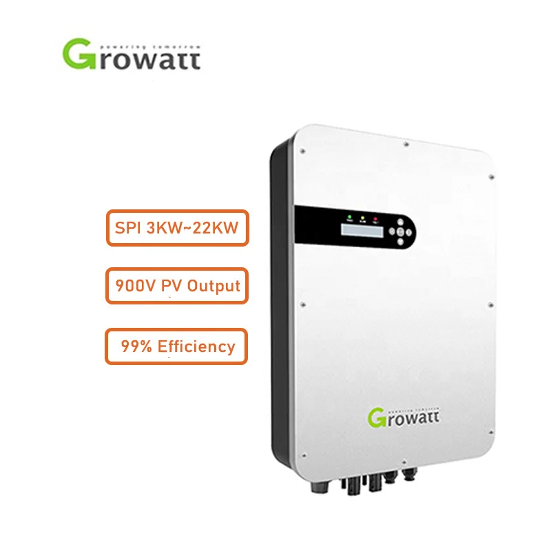 GROWATT Солнечный фотоэлектрический водяной насос инвертор 3kw 5.5kw 7.5kw 10kw 15kw 22kw трехфазный 380v 3PH инверторы для сельского