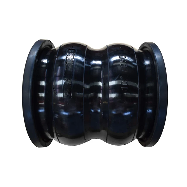 DIN manufacturers flexible joint double spheres rubber expansion compensator