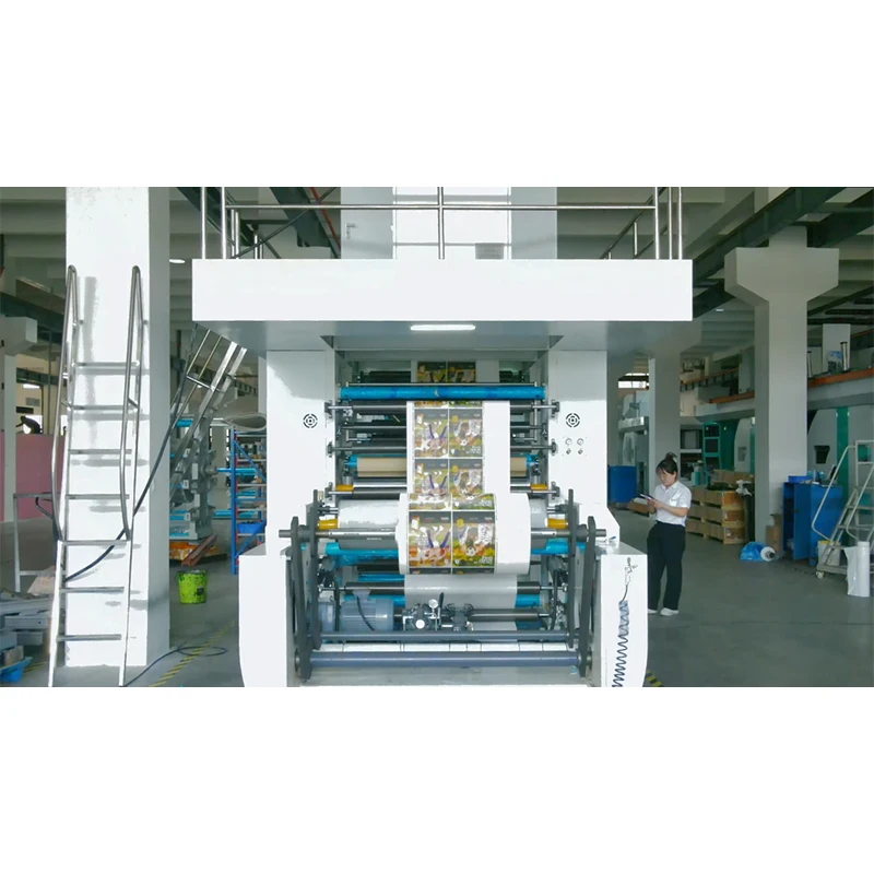 Ci Flexo Printing Machine Manufacturer Ci Press Flexographic Fully Servo Gearless Ci Printing Machine Flexo Press
